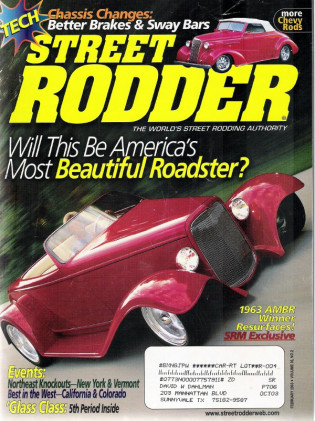 STREET RODDER 2003 FEB - XR-6, LEAF SPRING REPAIRS, FLATHEAD DISTRIBUTOR FIX